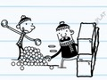 Spel Dagboek van een wimpy kind de kernsmelting  online