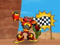 Spel Flits- en wonderauto's: programmeercode van robotracers  online
