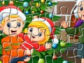 Spel Kerstmisviering Jigsaw online