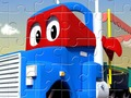 Spel Auto stadsvrachtwagens puzzel  online