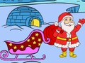 Spel Kleur me Kerstmis  online