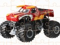 Spel Monster Truck Jigsaw Challenge online