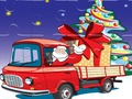 Spel Santa Trucks Jigsaw online