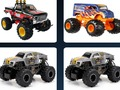 Spel Monster Trucks-geheugen  online
