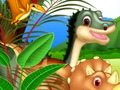 Spel Dino-schuifpuzzels  online