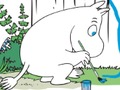 Spel Moomins kleurboek  online