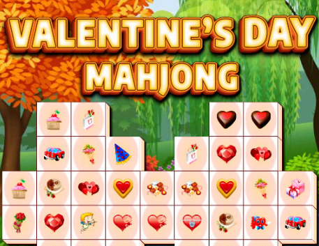 Spel Valentijnsdag Mahjong  online