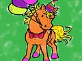 Spel Paard kleurboek  online