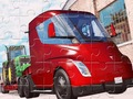 Spel Tesla Truck Jigsaw online