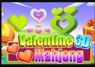 Spel Valentine 3d Mahjong online