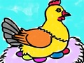 Spel Kip Kleurboek  online