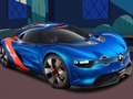 Spel Franse auto-puzzel  online