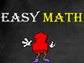 Spel Gemakkelijke wiskunde  online