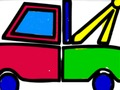 Spel Terug naar school: vrachtwagen schilderen  online