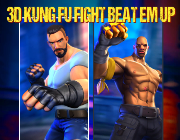 Spel 3d Kung Fu Fight Beat Em Up online