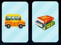 Spel Terug naar school: geheugen  online