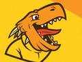 Spel Dinosaur -krijger kleurplaten online