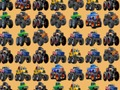Spel Monsters -vrachtwagens matchen 3 online