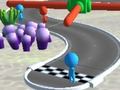 Spel Grappige Race 3D  online