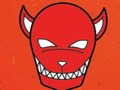 Spel Halloween masker kleurboek  online