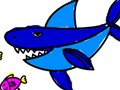 Spel Back to School: Shark Color Book online