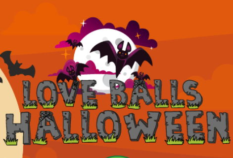 Spel Love Balls Halloween online