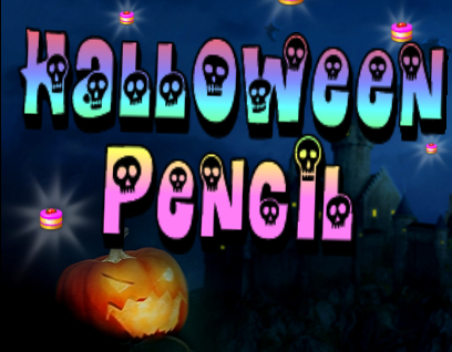 Spel Halloween-potlood  online