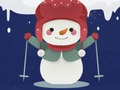 Spel Breek de sneeuwman Xmas online