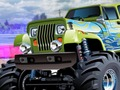 Spel Monster Truck Beach Surfen  online