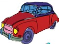 Spel Oldtimer auto's kleuren  online