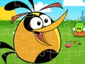 Spel Leuke Angry Birds-puzzel  online