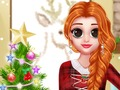 Spel Prinses klaar voor Kerstmis  online