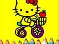 Spel Terug naar school: Sweet Kitty Coloring  online