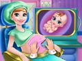 Spel Ice Princess Zwangere Check Up  online
