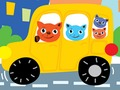 Spel Schattige dieren met auto's verschil  online