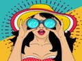 Spel Vrolijke zomerpuzzel  online
