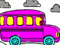 Spel Schoolbus kleurboek  online