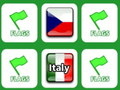Spel Geheugen met vlaggen  online