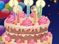 Spel Verjaardagstaart puzzel  online