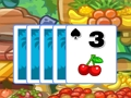 Spel Tri-Fruit Solitaire! online