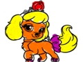 Spel Prinses van huisdieren kleuren  online