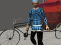 Spel Stadscyclus Rickshaw Simulator online