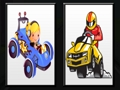Spel Het geheugen van racewagens  online