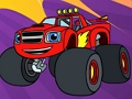 Spel Baze and the Monster Machines Color Book online