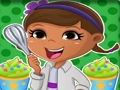 Spel Dottie Doc McStuffins Cupcake Maker online