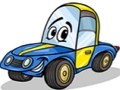 Spel Grappige auto's geheugen online