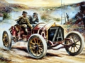 Spel Schilderen van oldtimers puzzel 2  online