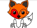Spel Fox kleurboek  online