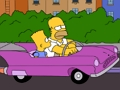 Spel The Simpsons Car Jigsaw online