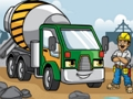 Spel Bouw vrachtwagens puzzel  online